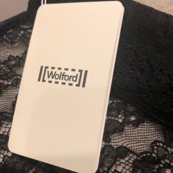 WOLFORD NWT LACE BUTTON DOWN SHIRT - Picture 5 of 8